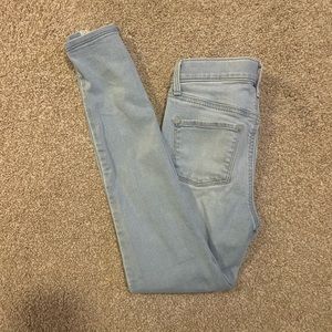 Girls sz10 Old Navy RockStar Super Skinny Jeggings